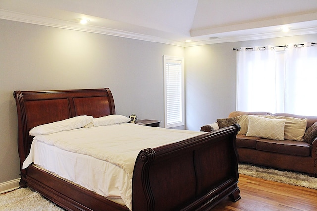 4023 Whites Creek Pike, Whites Creek, TN 37189 - bedroom with crown molding, wood finished floors, and recessed lighting