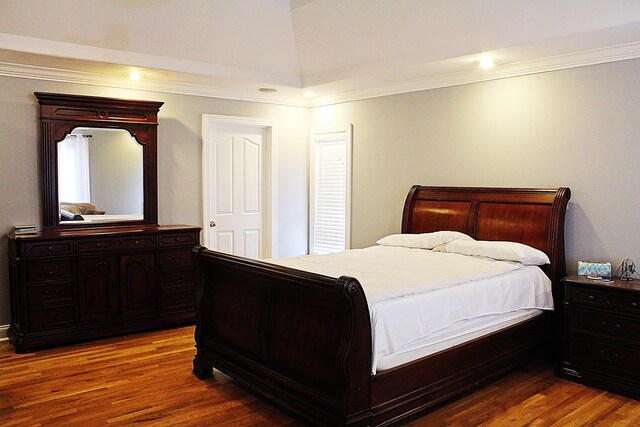 4023 Whites Creek Pike, Whites Creek, TN 37189 - bedroom with wood finished floors and ornamental molding