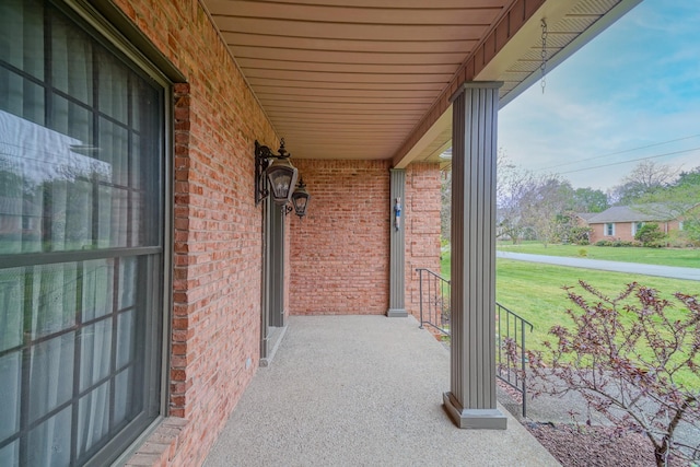 107 Geers Ct, Lebanon, TN 37087 - view of patio / terrace featuring covered porch
