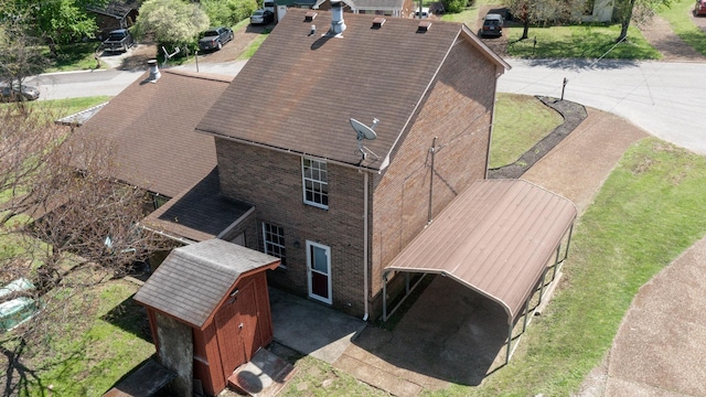 aerial view