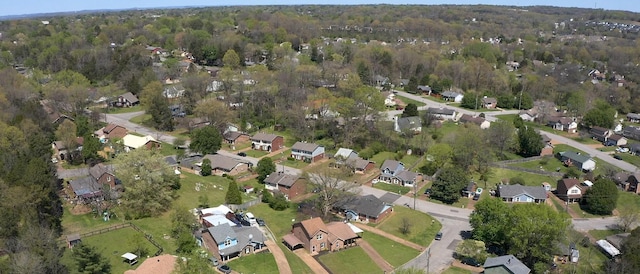 birds eye view of property featuring a residential view
