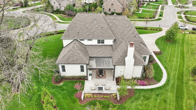 1406 Newhaven Dr, Brentwood, TN 37027 - drone / aerial view