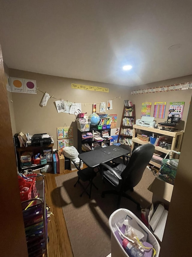 view of office space