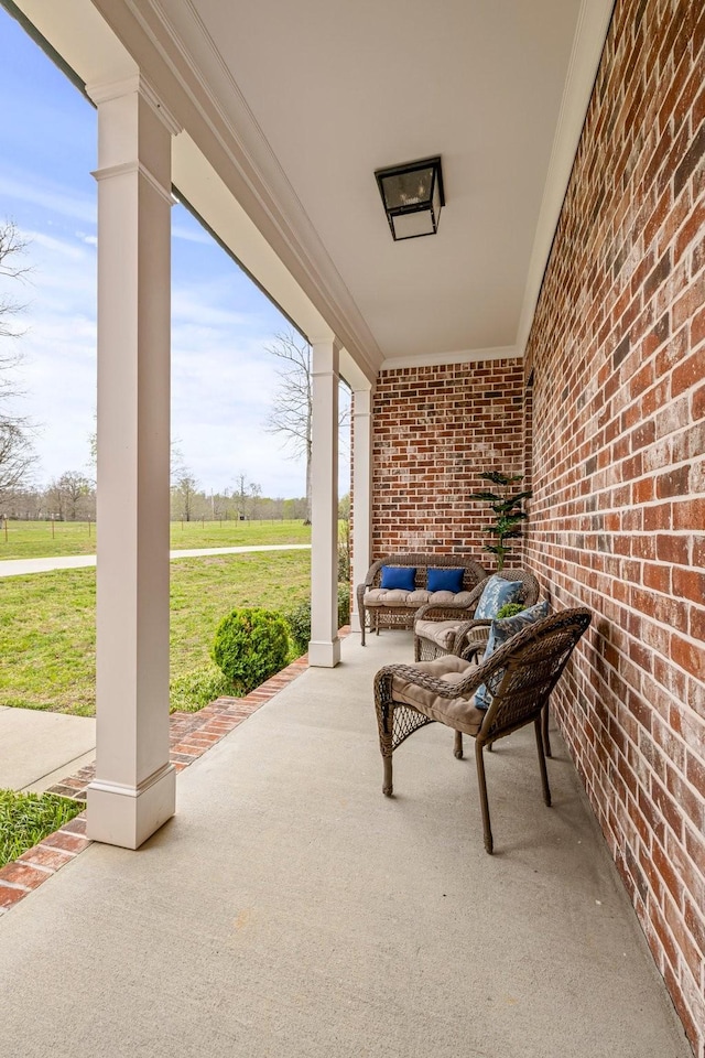 620 Williamson County Line Rd, Fairview, TN 37062 - view of patio / terrace featuring covered porch