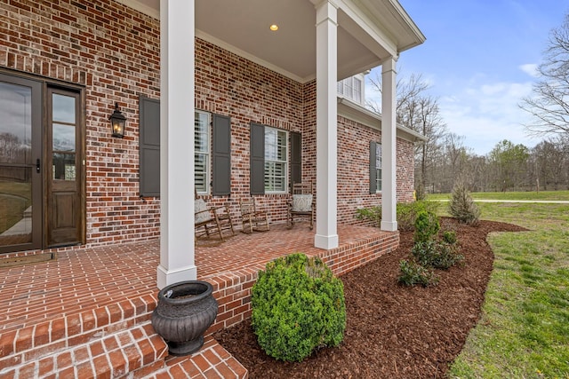 620 Williamson County Line Rd, Fairview, TN 37062 - view of patio with covered porch