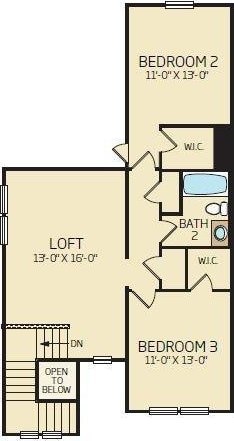 341 Casper Dr, Spring Hill, TN 37174 - floor plan