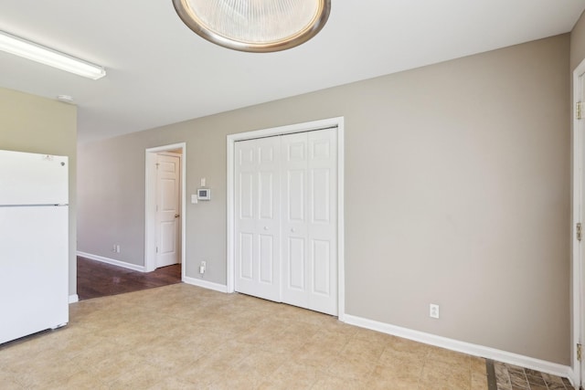 interior space with baseboards