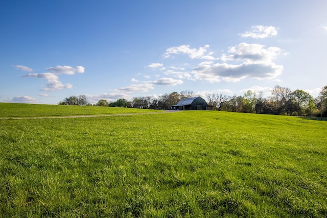 0 Burnt Hill Rd, Unionville, TN 37180 - view of yard with a rural view, an outdoor structure, and a barn