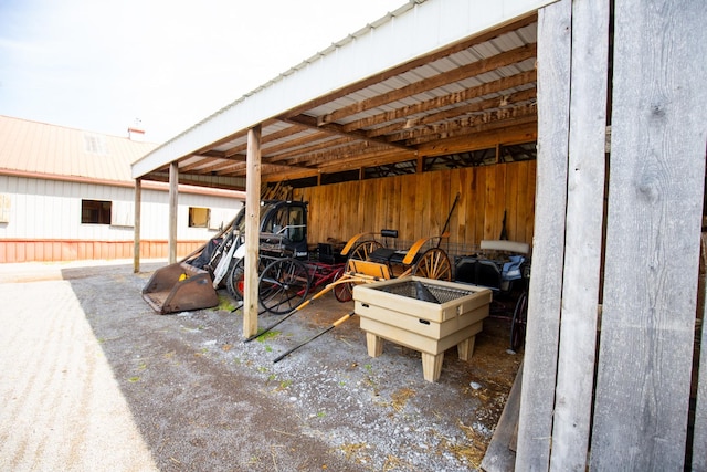 501 Burnt Hill Rd, Unionville, TN 37180 - view of patio / terrace featuring a pole building and an outdoor structure