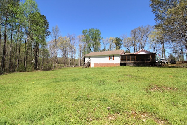 320 Benson Rd, Reagan, TN 38368 - view of yard