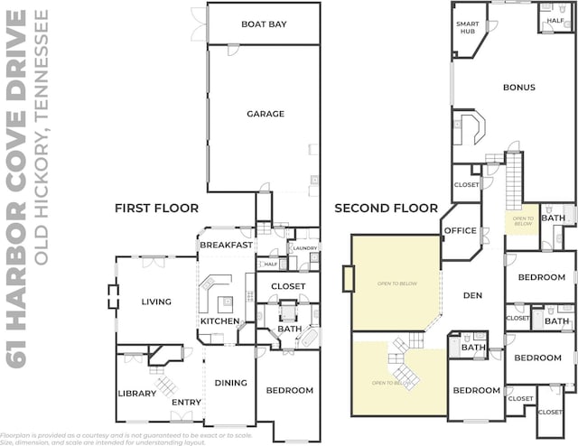 61 Harbor Cove Dr, Old Hickory, TN 37138 - plan