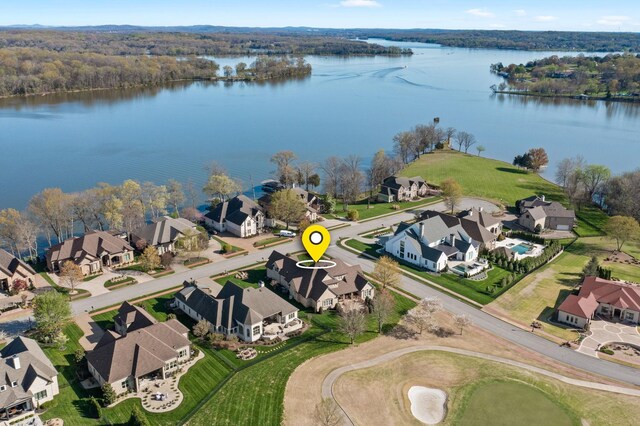 763 Plantation Way, Gallatin, TN 37066 - drone / aerial view with a residential view and a water view