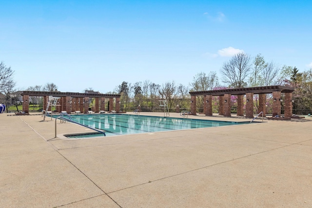 763 Plantation Way, Gallatin, TN 37066 - pool featuring a pergola and a patio area