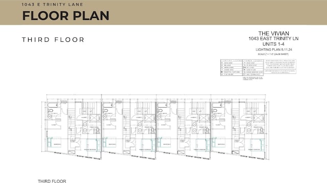 1043 E Trinity Ln, Nashville, TN 37216 - view of layout