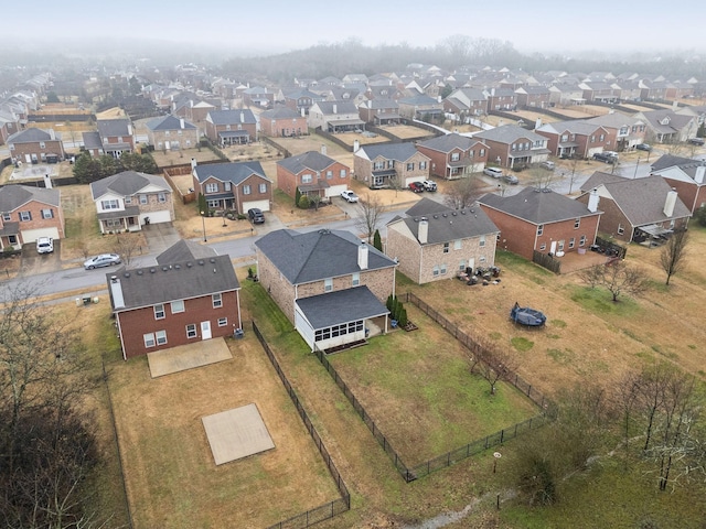 1006 Harmony Ln, Hendersonville, TN 37075 - bird's eye view featuring a residential view