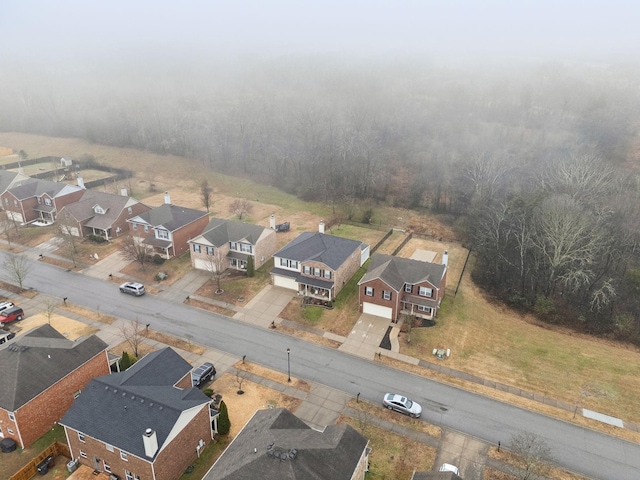 1006 Harmony Ln, Hendersonville, TN 37075 - bird's eye view with a residential view