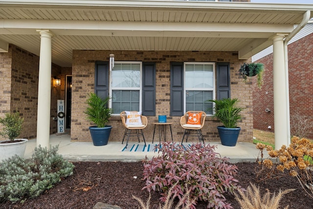 1006 Harmony Ln, Hendersonville, TN 37075 - view of patio / terrace featuring covered porch