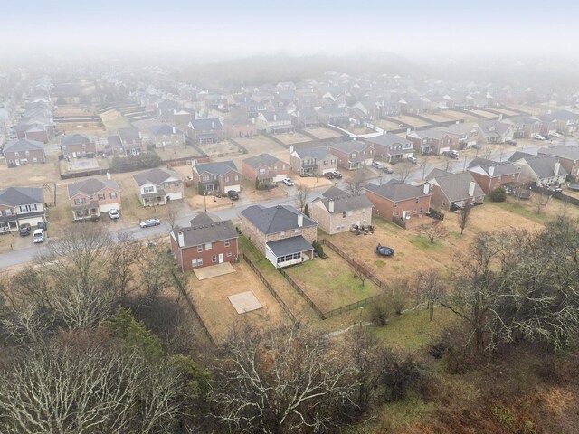 1006 Harmony Ln, Hendersonville, TN 37075 - aerial view featuring a residential view