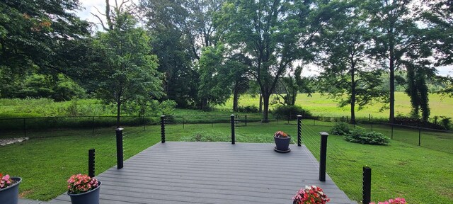 4100 Meadow View Cir, Pleasant View, TN 37146 - view of wooden terrace