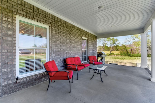 57 Watson Ct, Leoma, TN 38468 - view of patio / terrace featuring area for grilling