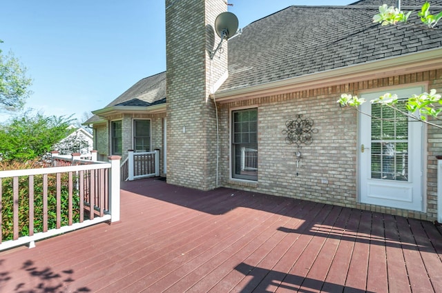 view of deck