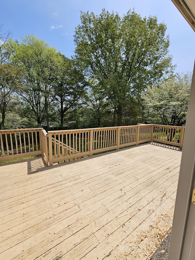 5006 Brookside Dr, Columbia, TN 38401 - view of deck