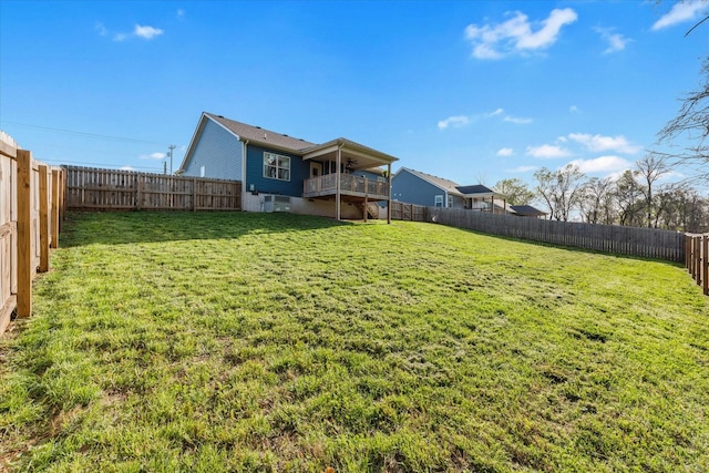 2229 Allen Griffey Rd, Clarksville, TN 37042 - view of yard featuring a fenced backyard