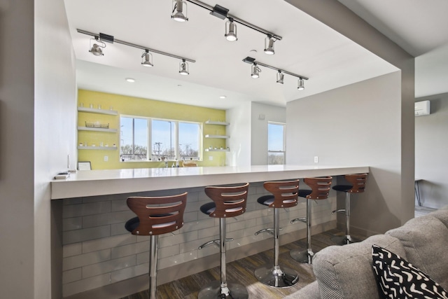 bar with a bar and plenty of natural light