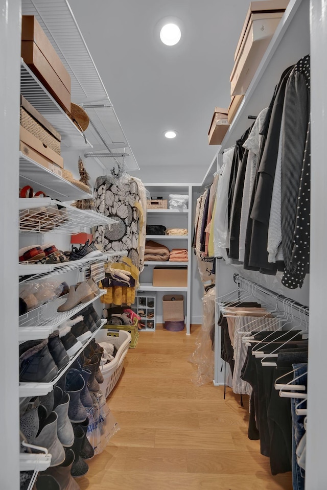 6112 Frontier Ct, Nashville, TN 37211 - spacious closet with wood finished floors