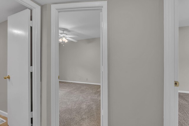 5025 Hillsboro Pike Unit 22D, Nashville, TN 37215 - hall with baseboards and carpet