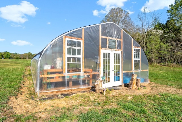 779 Iron Workers Rd W, Clarksville, TN 37043 - view of greenhouse featuring a yard