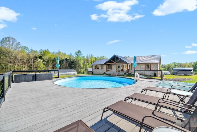 779 Iron Workers Rd W, Clarksville, TN 37043 - pool featuring a patio area