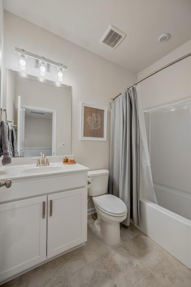 162 Jackson Alan Dr, Murfreesboro, TN 37130 - full bath with vanity, shower / bath combo, and tile patterned flooring