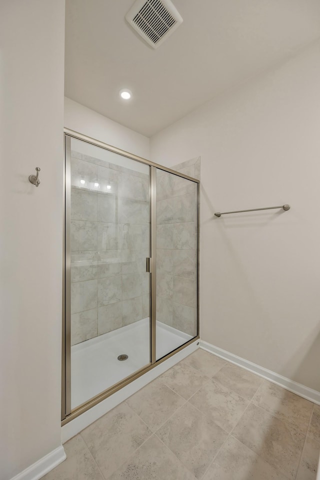 162 Jackson Alan Dr, Murfreesboro, TN 37130 - bathroom with a stall shower and recessed lighting