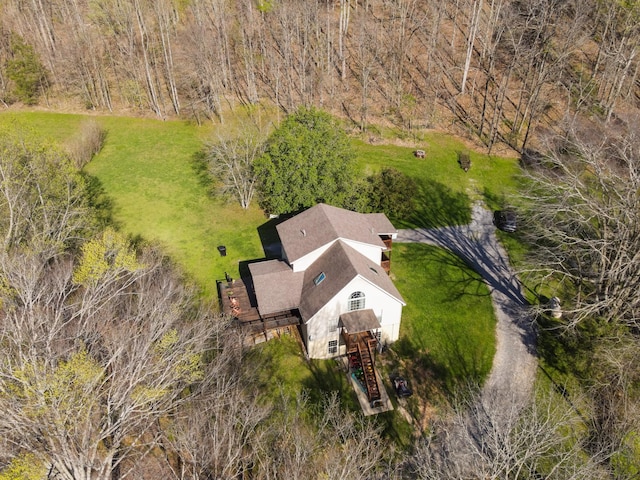 aerial view