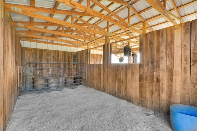 view of stable