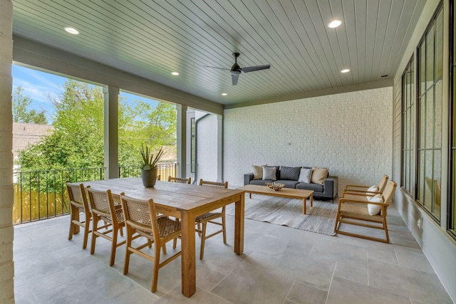 128 Alton Rd, Nashville, TN 37205 - sunroom / solarium with recessed lighting