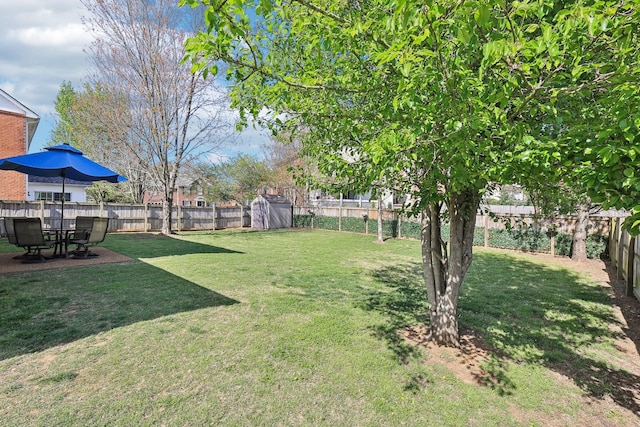 245 Wisteria Dr, Franklin, TN 37064 - view of yard with a fenced backyard