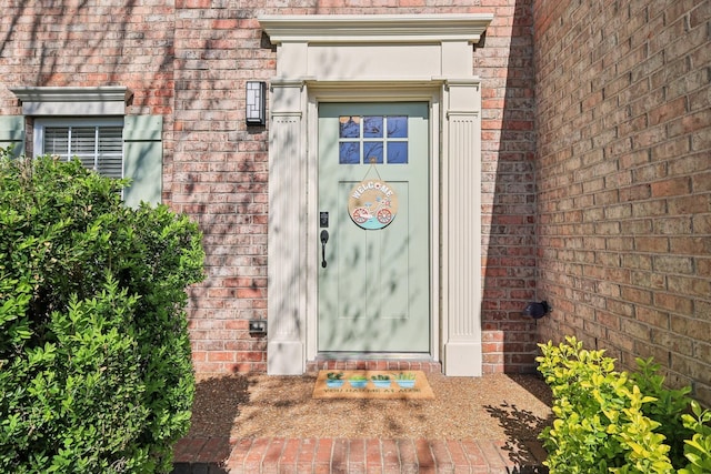 245 Wisteria Dr, Franklin, TN 37064 - property entrance featuring brick siding