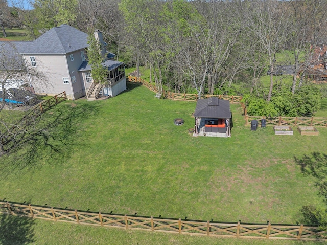drone / aerial view