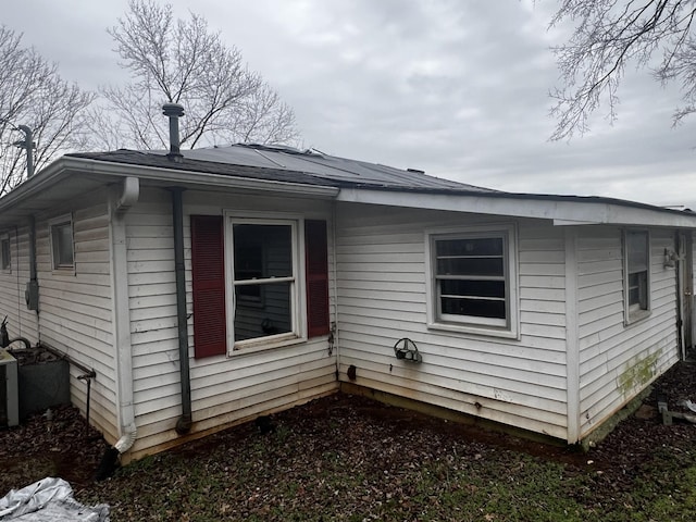 view of property exterior