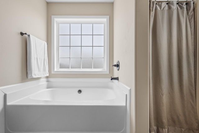 1995 General Neyland Dr, Clarksville, TN 37042 - full bath featuring a bath and curtained shower