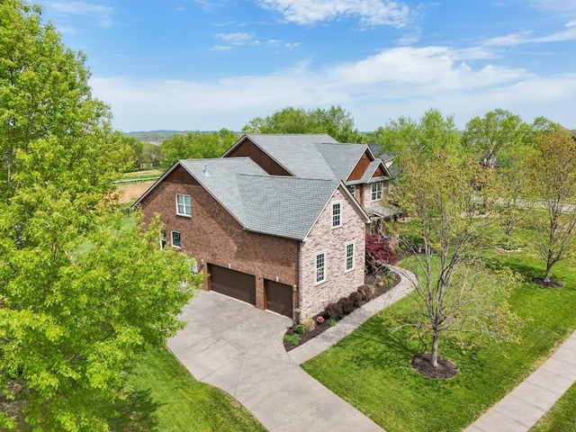 1702 Stoney Hill Ln, Spring Hill, TN 37174 - drone / aerial view