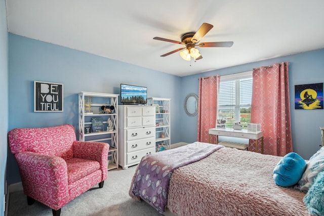 1702 Stoney Hill Ln, Spring Hill, TN 37174 - carpeted bedroom featuring ceiling fan