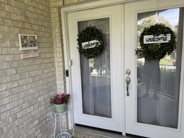 view of entrance to property