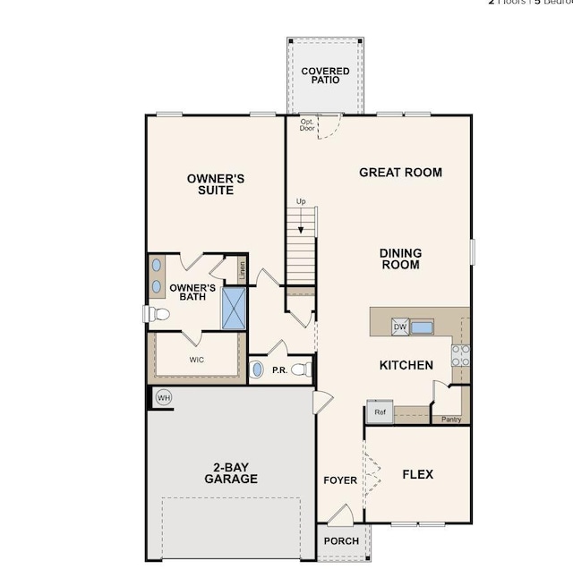 8547 Turnbull Dr, Pleasant View, TN 37146 - view of property floor plan