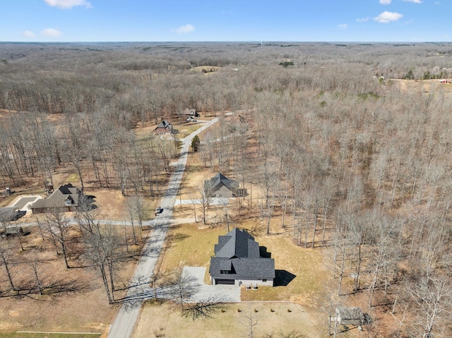 10015 Charleston Dr, Lyles, TN 37098 - aerial view featuring a view of trees
