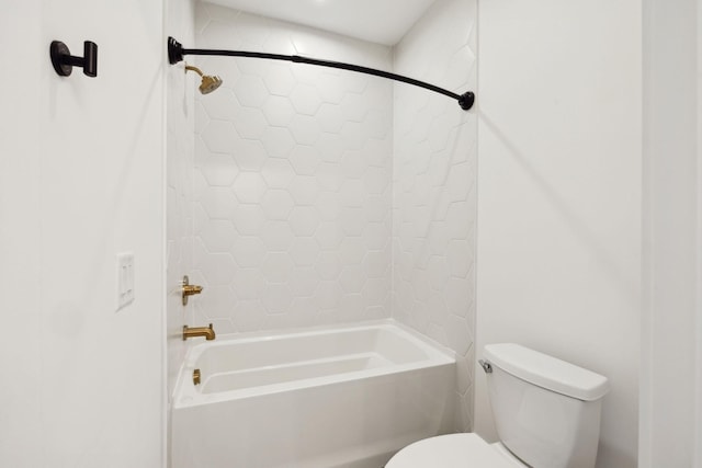 112 Shadow Springs Dr, Brentwood, TN 37027 - bathroom with toilet and shower / washtub combination