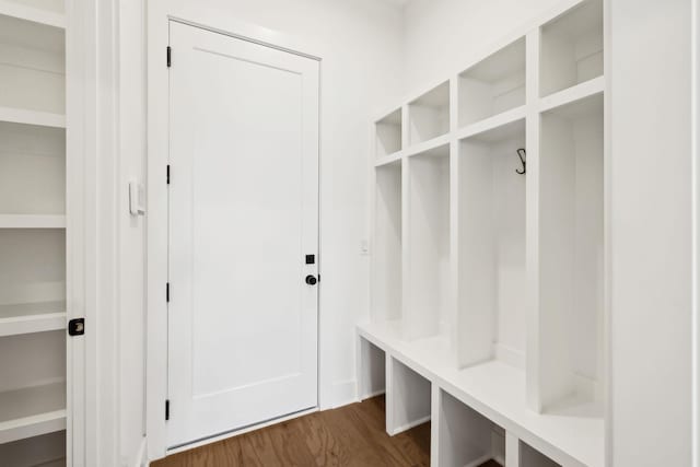 112 Shadow Springs Dr, Brentwood, TN 37027 - mudroom with dark wood-style floors