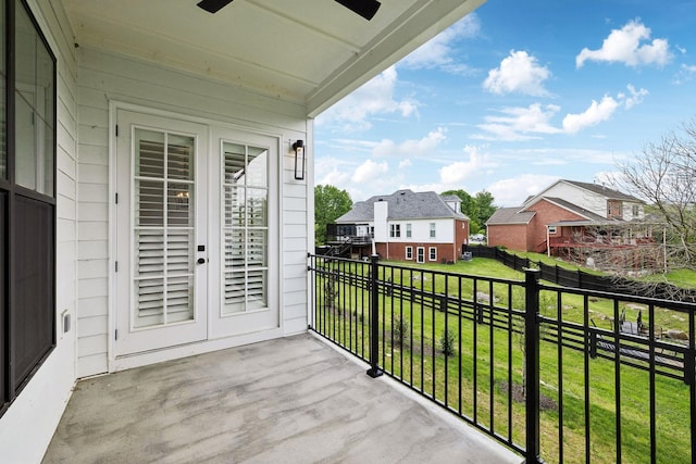 112 Shadow Springs Dr, Brentwood, TN 37027 - balcony with a residential view